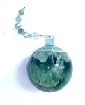 New: Natural Quartz Rock Crystal Chandelier Prism Green Ball 70 Mm (2-3/4"). Fixed Price $225.00.