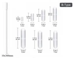 7 Pcs Ptfe Magnetic Stirrer Mixer Bar With 12" Retriever. Fixed Price $21.99.