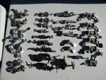 Nice! Lot Of 30 Various Fisher Castaloy Flexaframe Lab Line Clamp Holders. Fixed Price $99.99.