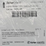 Lot Of 20 New Fisherbrand 14-513-65 Magnetic Stir Bar .394"X.118" (10 3MM). Fixed Price $99.99.