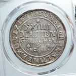 1694 Germany Brunswick Wolfenbutl Horse 24MARIANGROSCHEN Silver Coin Pcgs I89058. Fixed Price $3358.20.