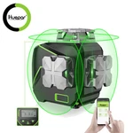 Huepar Lcd Display Cross Line Laser Level Green Beam Bluetooth Remote Control. Fixed Price $180.99.