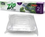 2 Gallon Storage Zip Bags 15 Count Extra Large, Leak-proof, Freezer Safe &. Fixed Price $13.99.