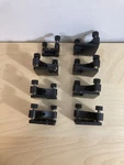 (7) Cvi/melles Griot 1 Square Mirror Mounts (and Thorlabs Mount). Ultra Rare. Fixed Price $1050.00.