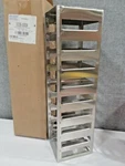Nalgene Vertical Cryobox Rack- Shelf- 5036-0009- Stainless Steel- New. Fixed Price $45.49.