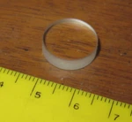 High Quality Plano-convex Glass Lens 2" (50.8 Mm) Fl, 9/16" (15 Ar-coated. Fixed Price $10.00.