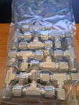 Swagelok SS-600-3 ,3/8" Tee ,qty Of 10. Fixed Price $170.95.