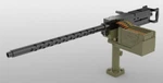 1/24 Scale Battleground "oddball" ANM2 50 Machine Gun On M23 Mount. Fixed Price $7.00.