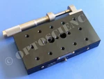 Newport 443 Precision Linear Translation Stage With SM-50 Micrometer. Fixed Price $259.00.