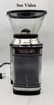 Cuisinart Supreme Automatic Burr Mill Coffee Grinder CCM-16PC Clean Video. Fixed Price $38.88.