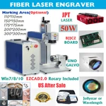Us Jpt 50W Fiber Laser Marking Engraving Machine For Metal Cup Mug Tumbler. Fixed Price $5299.00.