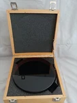 Davidson Optronics 8 3/16" Master Optical Flat, Grade 0.000002", Wood Box. Fixed Price $1200.00.