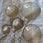 Optical Glass Condenser Biconvex Magnifying Lens Diy Vintage Lot 5. Fixed Price $22.95.