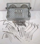 64 Piece Neuro Surgery Instrument Set W Sterilization Case Mbmc Aesculap. Fixed Price $689.99.