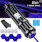 10W Blue Burning Laser Pointer High Power Visible Light Beam +5 Head Caps Us. Fixed Price $34.95.