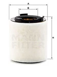Mann-filter C 15 008 Air For Audi Seat Skoda Vw. Fixed Price $31.89.