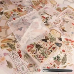 200PCS Vintage Scrapbook Stickers, Aesthetic Junk Journal Stamping Supplies Kit,. Fixed Price $12.63.