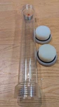 Ace Glass Chromatography Column #50 Threads 50MMX300MM With Threaded End Caps. Fixed Price $140.00.