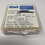 New Cvi Laser Window 2"DIA Aspen Tech Br Uv 97% S2 Ar. Fixed Price $65.13.