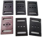 Of 6 Newport Nrc Slotted Base Plate 3X2 B-2. Fixed Price $43.99.
