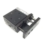 Parker CR4052 Cross Roller Linear Positioning Stage, With Mitutoyo Micrometer. Fixed Price $220.00.