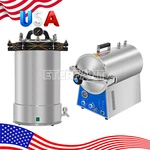 24L Dental Autoclave Sterilizer Tabletop Medical Steam 2TYPES Us. Fixed Price $275.99.