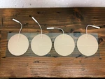 2.75" Round Reusable Nerve Stimulation Electrodes Pack (8) Tens/ Nmes/ Fes. Fixed Price $15.00.