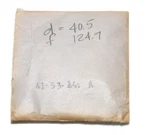 Plano-convex Lens, Pcx 49.5 Mm Diameter / 124.7 Fl Bausch & Lomb 41-53-14. Fixed Price $10.00.