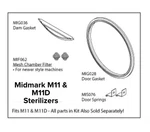 Dental Sterilizer Preventative Maintenance Kit Model M11, M11D Midmark MIK080. Fixed Price $109.00.
