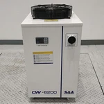 S&a CW-6200BN Industrial Water Chiller 5.08KW 220V 60HZ For CO2 Fiber Laser Cnc. Fixed Price $1950.00.