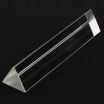 6IN" 150MM Optical Glass Triangular Prism Teaching Light Spectrum Physics Usa. Fixed Price $18.60.