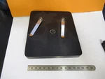 Generic Stage + Iris Table Micrometer Microscope Part As Pictured Y1-A-56. Fixed Price $39.00.