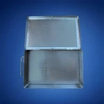 Medin Micro Instrument Stainless Steel Sterilization Tray 6.5 W X 10 2.5 H. Fixed Price $134.96.
