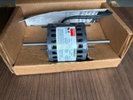 Dayton 3M083D Electric Motor, 1550RPM, 1/20HP, 115VAC, 1.8AMP Ring/stud Mt (nob). Fixed Price $52.50.
