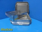 Baxter V. Mueller Genesis Sterilization Container W/ Basket 12" Compact 39807. Fixed Price $134.99.