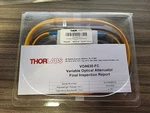Thorlabs VOA630-FC Sm Variable Attenuator, 630NM, In-line, Fc/pc Connectors. Fixed Price $207.00.