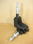 Newport 460 Xyz Stage With 2 DM-13 Differential Micrometers W/ .5UM Graduations. Fixed Price $750.00.