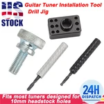 Guitar Tuner Installation Tool Drill Jig For 10MM Headstock Hole Pin-mount. Fixed Price $39.95.