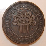 1835 Hard Times Token-willard- Boston, Mass-low 328 Ht 171- Lot 143. Fixed Price $74.99.