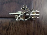 U.s Military Navy Gold Officers Udt Hat Lapel Pin Miniature. Fixed Price $10.95.