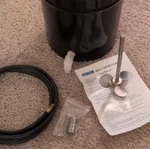 Tonson Vane Air Motor Pump With Mixer Kit. V2-F, 0.93 Hp, 100PSI, Ratio 1:1. Fixed Price $198.00.