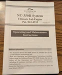 Patterson NC-350II Lab Dental Motor Drill System Instruction Booklet Manual. Fixed Price $16.99.