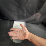 Circular Biconvex Optical Glass Lens 5 Inches. Fixed Price $15.00.