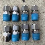 Qty Swagelok SS-810-1-8 Stainless Steel Tube Fitting 1/2" Od X Mnpt. Fixed Price $199.00.