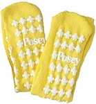 Posey Socks Non Skid Regular Yellow - 1 Pair Model 6239Y. Fixed Price $26.99.