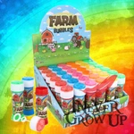 *new* Farm Animal Kids Bubble Blowing Tubs Childrens Party Bag Filler Toy Maze. Fixed Price $7.97.