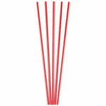 1000 Pack Red Plastic Coffee Stirrers Straws Cocktail Sip Sticks 8 In.. Fixed Price $13.95.