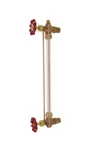 Hvac 1/2" Boiler Sight Gauge Glass Complete Set Kit With 5/8" X 12". Fixed Price $54.99.