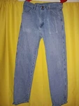 Rustler Blue Jeans 33X32 - Light Wash Denim Phone Mark Pocket. Fixed Price $5.99.